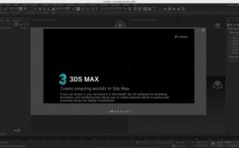 أوتوديسك 3ds ماكس 2019 Full Version