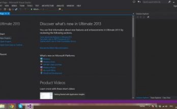 مايكروسوفت فيجوال ستوديو 2013 Full Version
