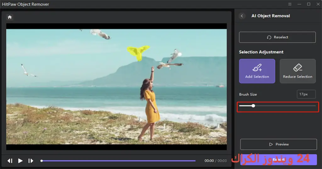 HitPaw Video Object Remover تحميل مجاني