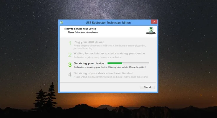USB Redirector Technician Edition v1.9.7 تحميل مجاني