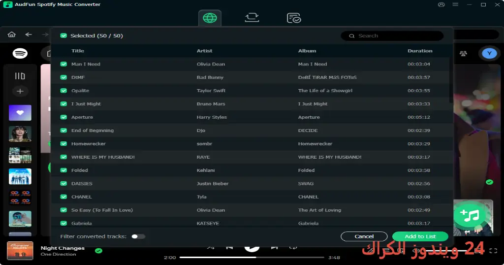 AppleMacSoft Easy Spotify Music Converter تحميل مجاني AppleMacSoft Easy Spotify Music Converter تحميل مجاني