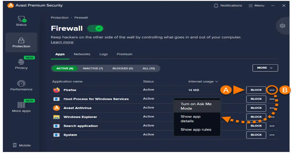 Avast Premium Securityتحميل مجاني