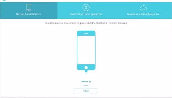 Panfone iOS Data Recovery تحميل مجاني
