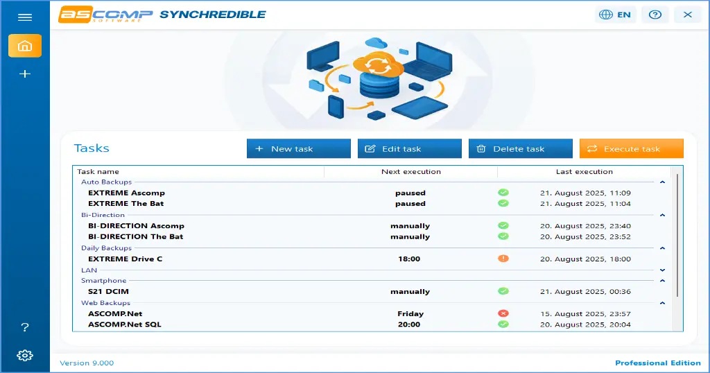 Synchredible Professional تحميل مجاني
