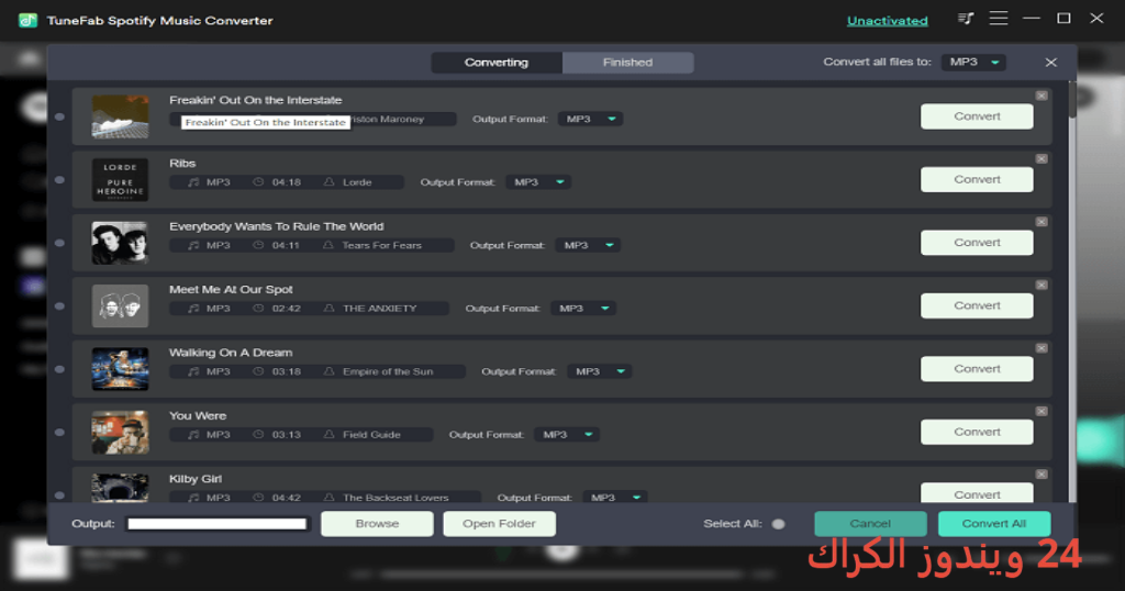TuneFab Spotify Music Converter تحميل مجاني TuneFab Spotify Music Converter تحميل مجاني